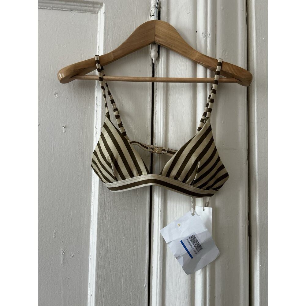 Tigerlily Verena Jenna Striped Bikini Top NWT | XXS‎